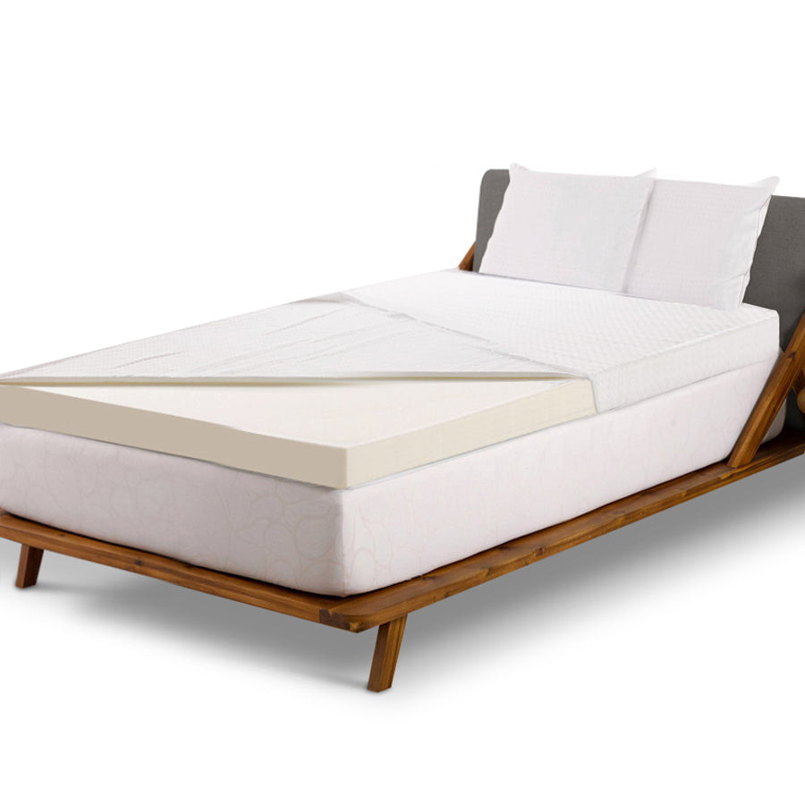 Marlook Bedding Memory Foam Mattress Topper 8cm Single