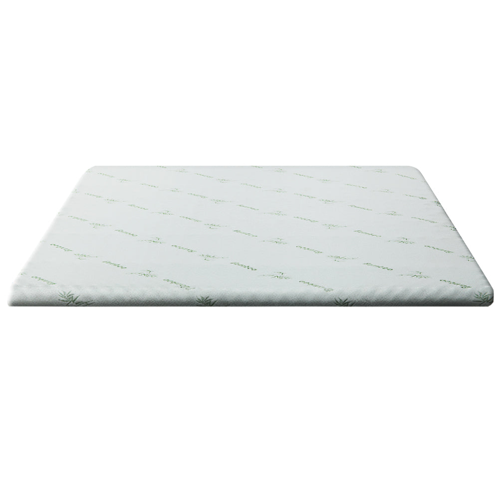 Marlook Bedding Memory Foam Mattress Topper Cool Gel 5cm Single