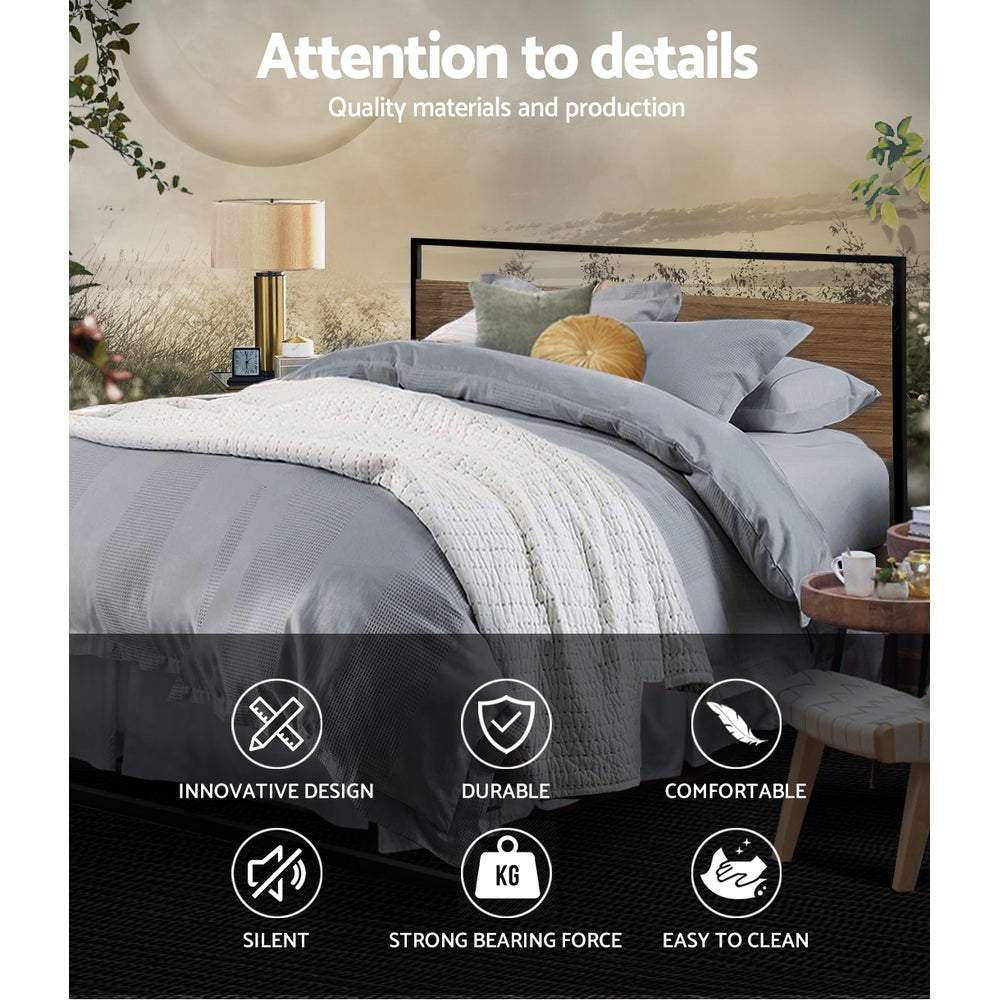 Marlook Bed Frame King Size Metal Frame DANE