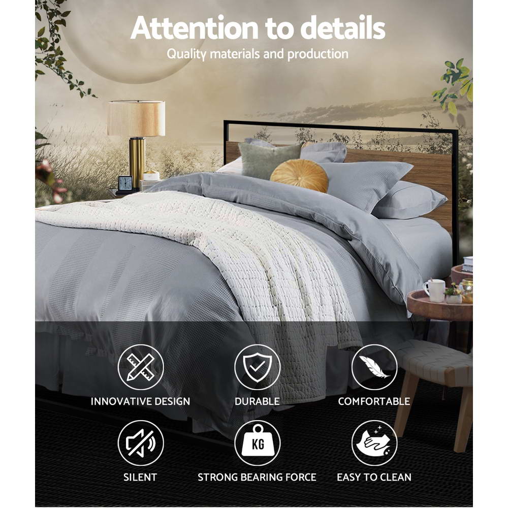 Marlook Bed Frame Queen Size Metal Frame DANE