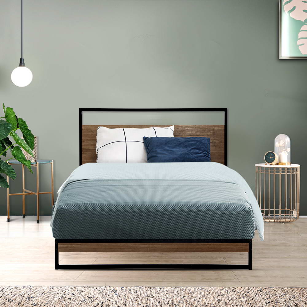 Marlook Bed Frame Single Size Metal Frame DANE