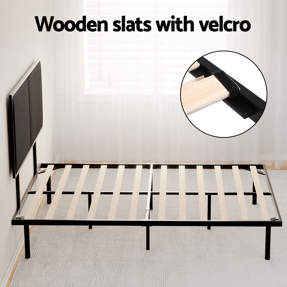 Marlook Bed Frame Double Size Metal Frame NOE