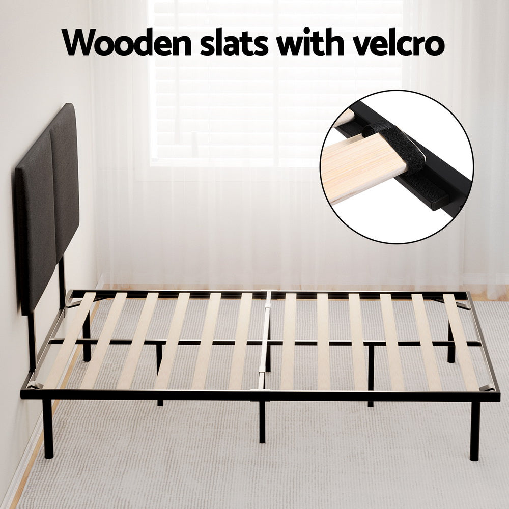 Marlook Bed Frame Double Size Metal Frame NOR