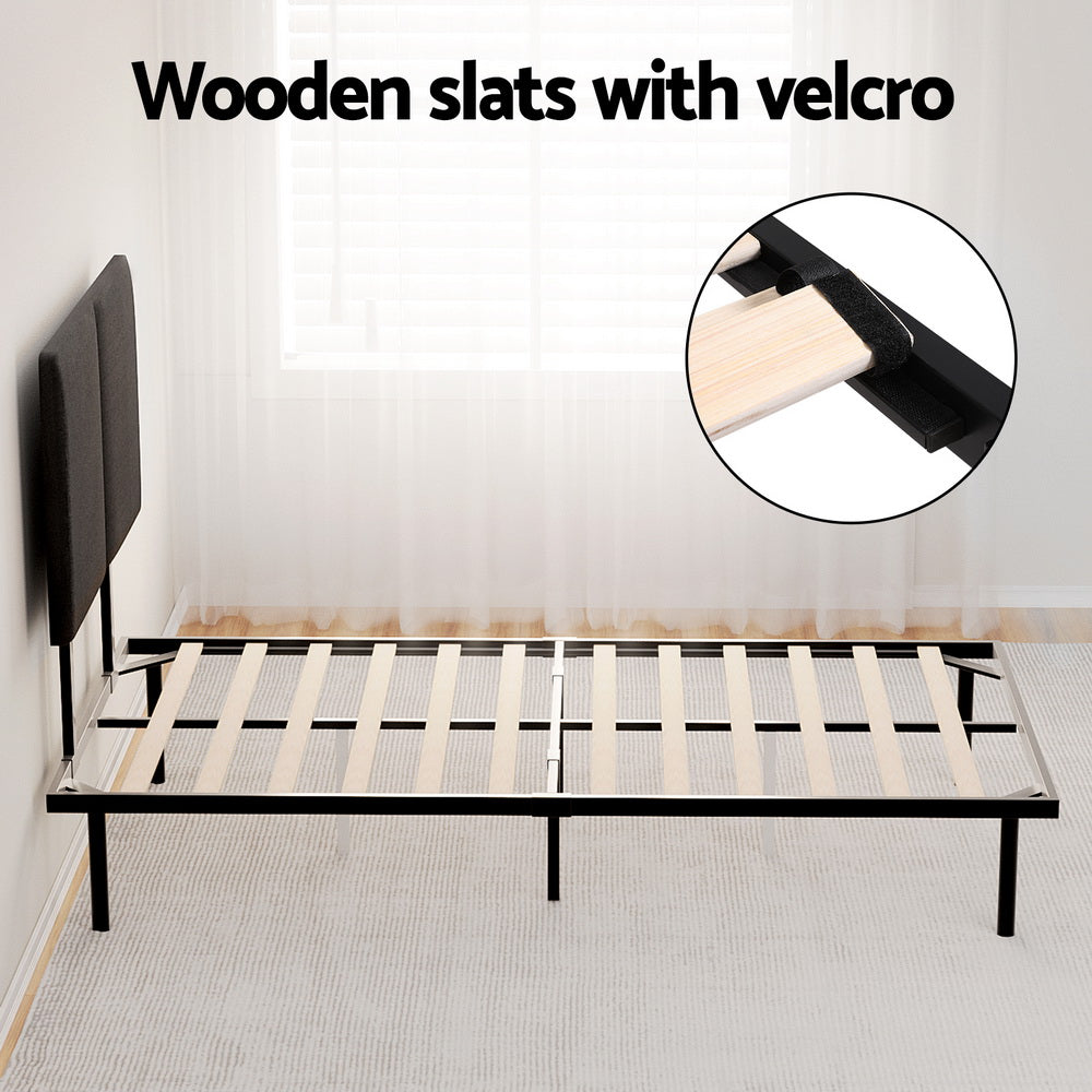 Marlook Bed Frame King Single Size Metal Frame NOR