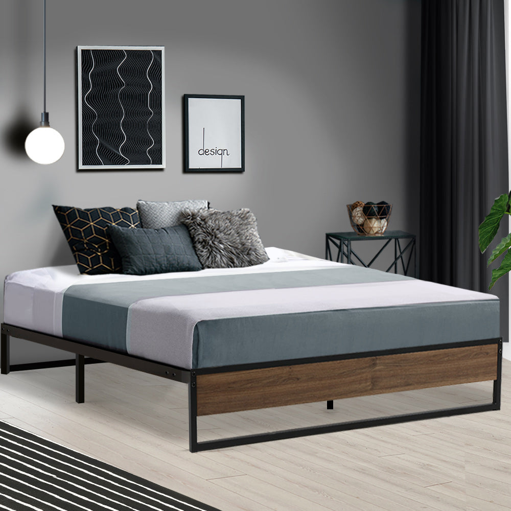 Marlook Bed Frame Metal Frame Bed Base OSLO - Double