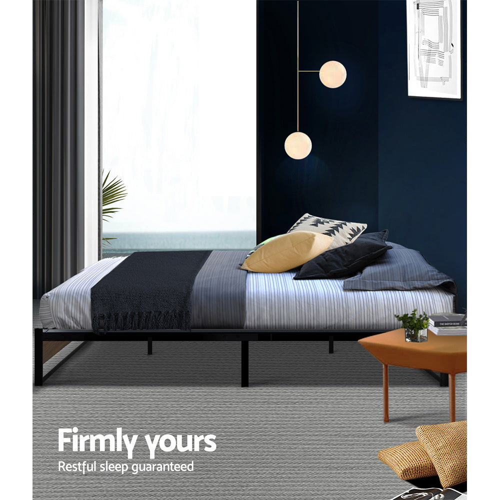 Marlook Bed Frame Metal Frame Bed Base OSLO - Queen