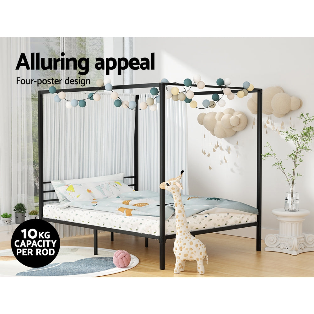 Marlook Bed Frame Double Size Metal Frame POCHY