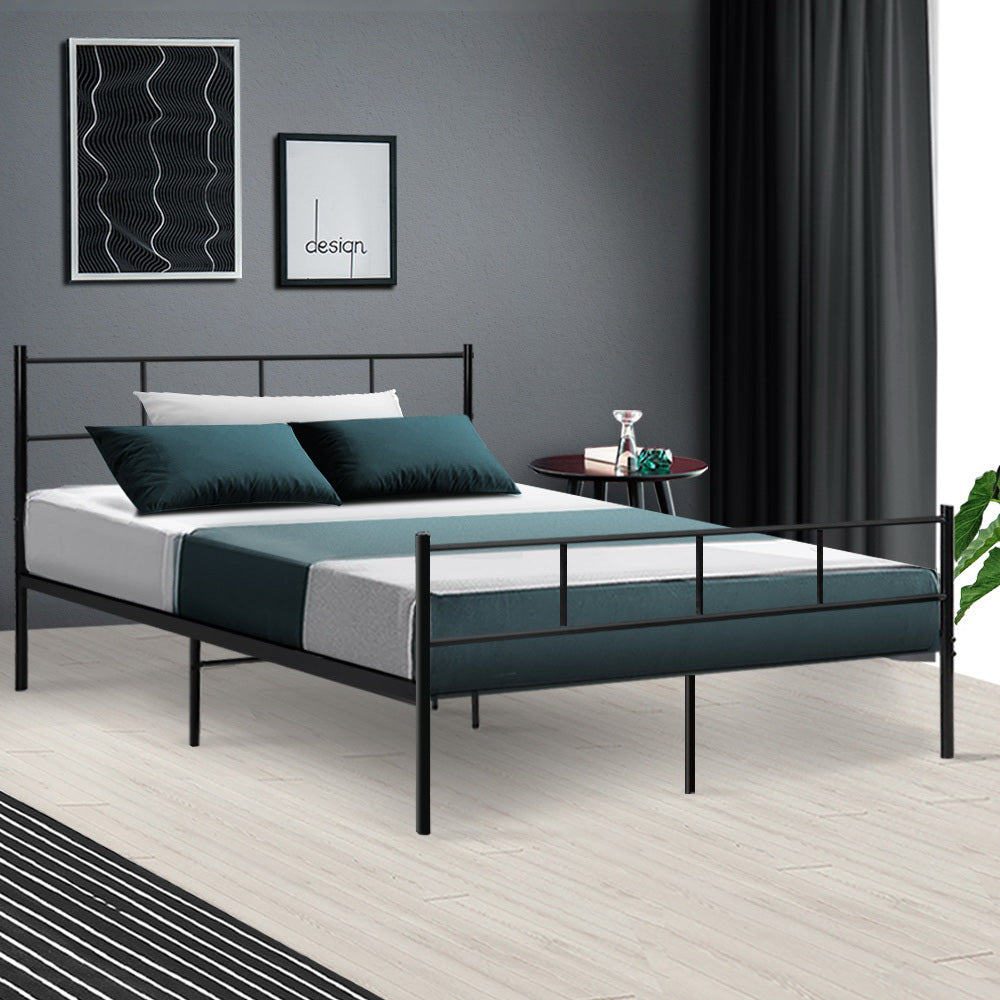 Marlook Bed Frame Double Metal Bed Frames SOL