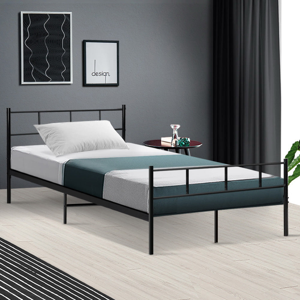 Marlook Bed Frame King Single Metal Bed Frames SOL