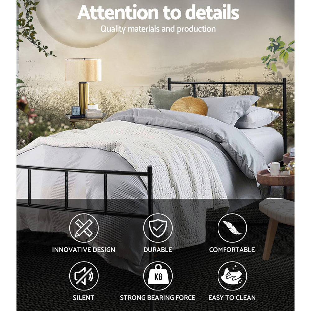 Marlook Bed Frame Single Metal Bed Frames SOL
