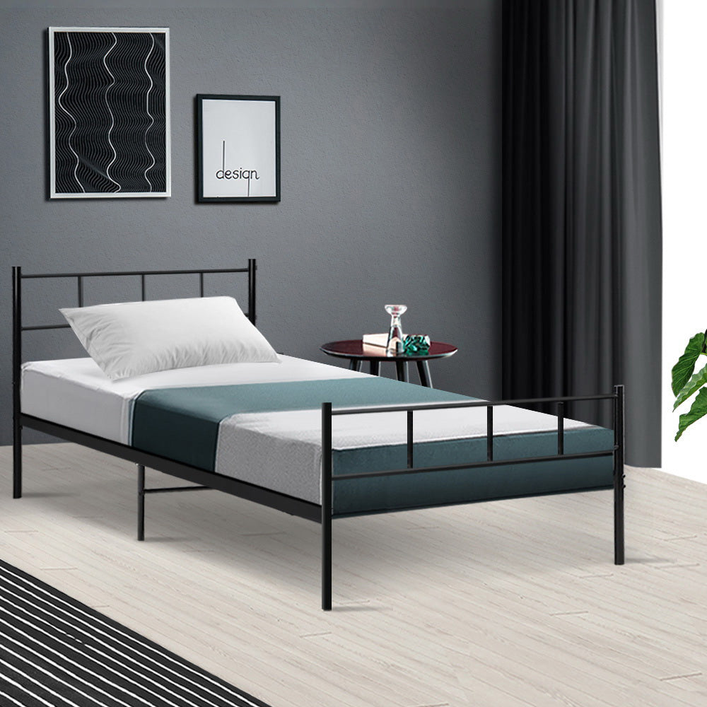 Marlook Bed Frame Single Metal Bed Frames SOL