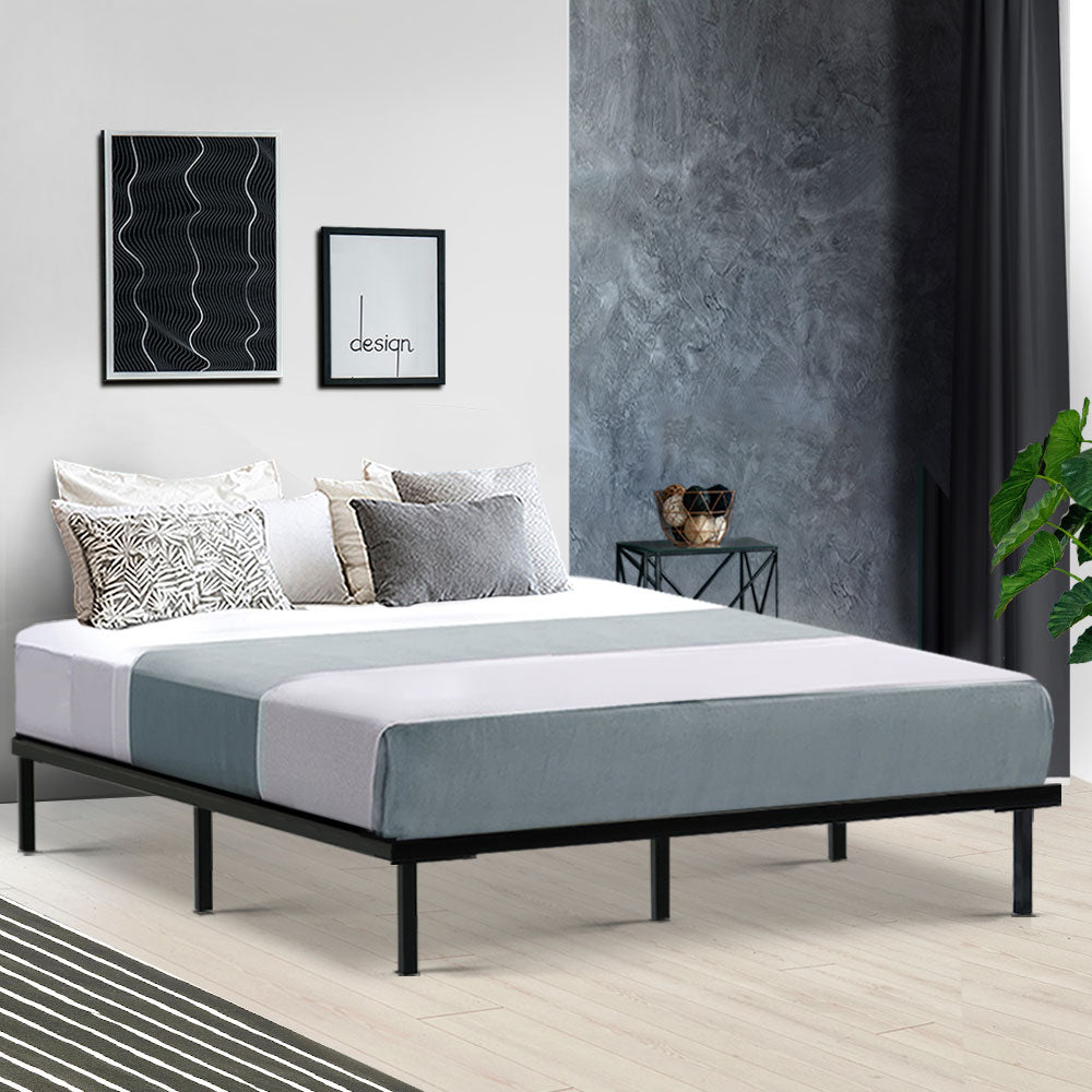 Marlook Bed Frame Queen Size Metal Frame TED
