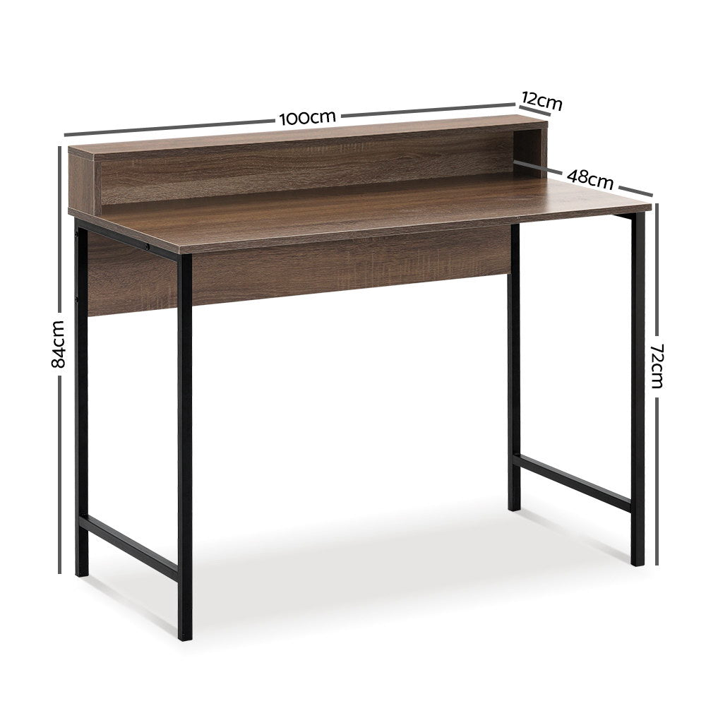 Marlook Computer Desk Shelf Oak 100CM