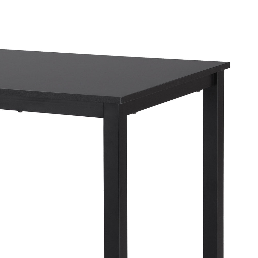 Marlook Computer Desk Home Office Study Table Black 120CM
