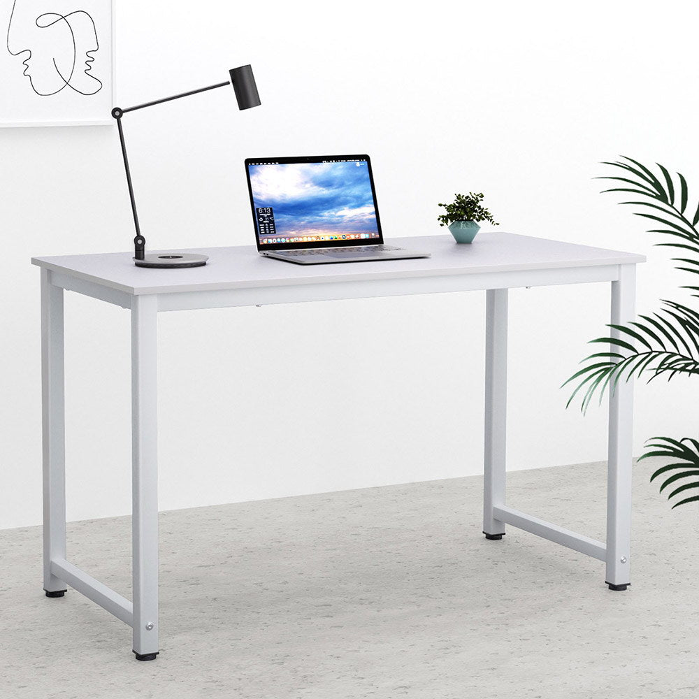 Marlook Computer Desk Home Office Study Table White 120CM