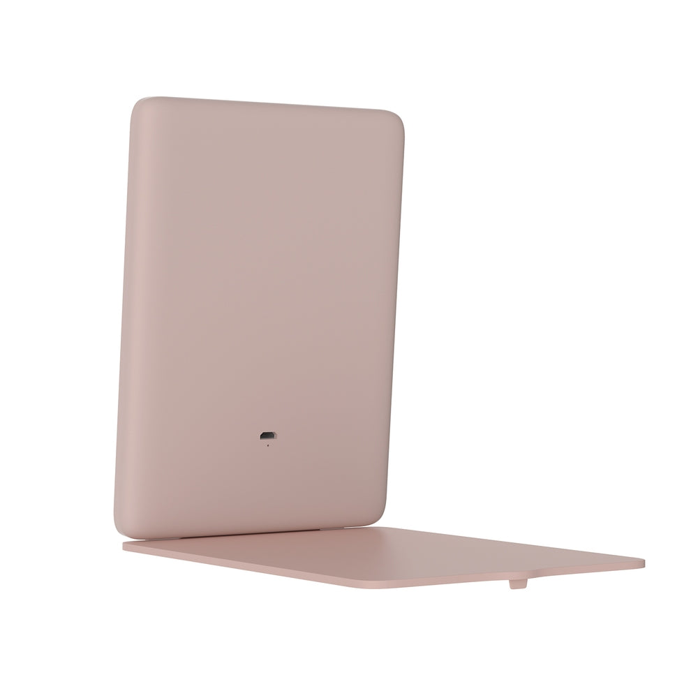 Marlook Compact Makeup Mirror w/ LED Light Portable Foldable Travel Beauty Pink