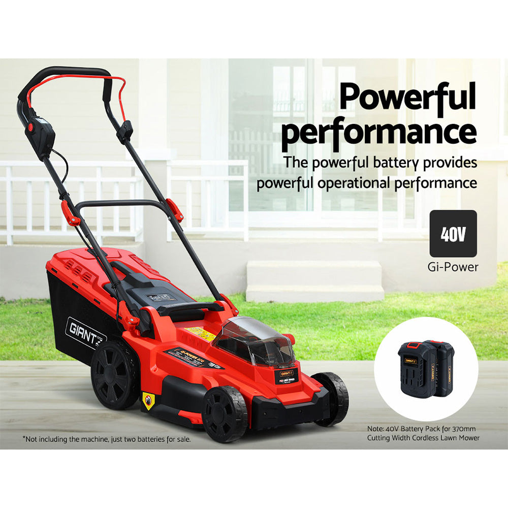 Marlook Lawn Mower 40V Battery Only Cordless 20V x2 Fits LI37