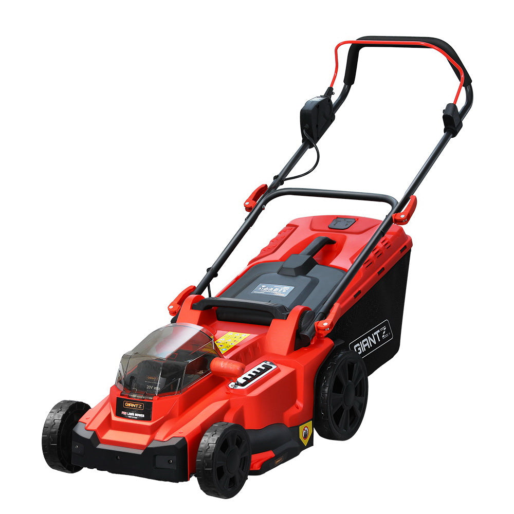 Marlook Lawn Mower Cordless 40V Battery Electric Lawnmower 39cm Width