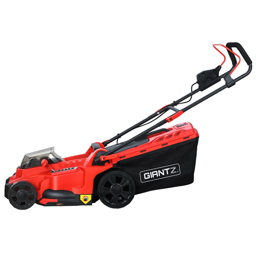 Marlook Lawn Mower Cordless 40V Battery Electric Lawnmower 39cm Width