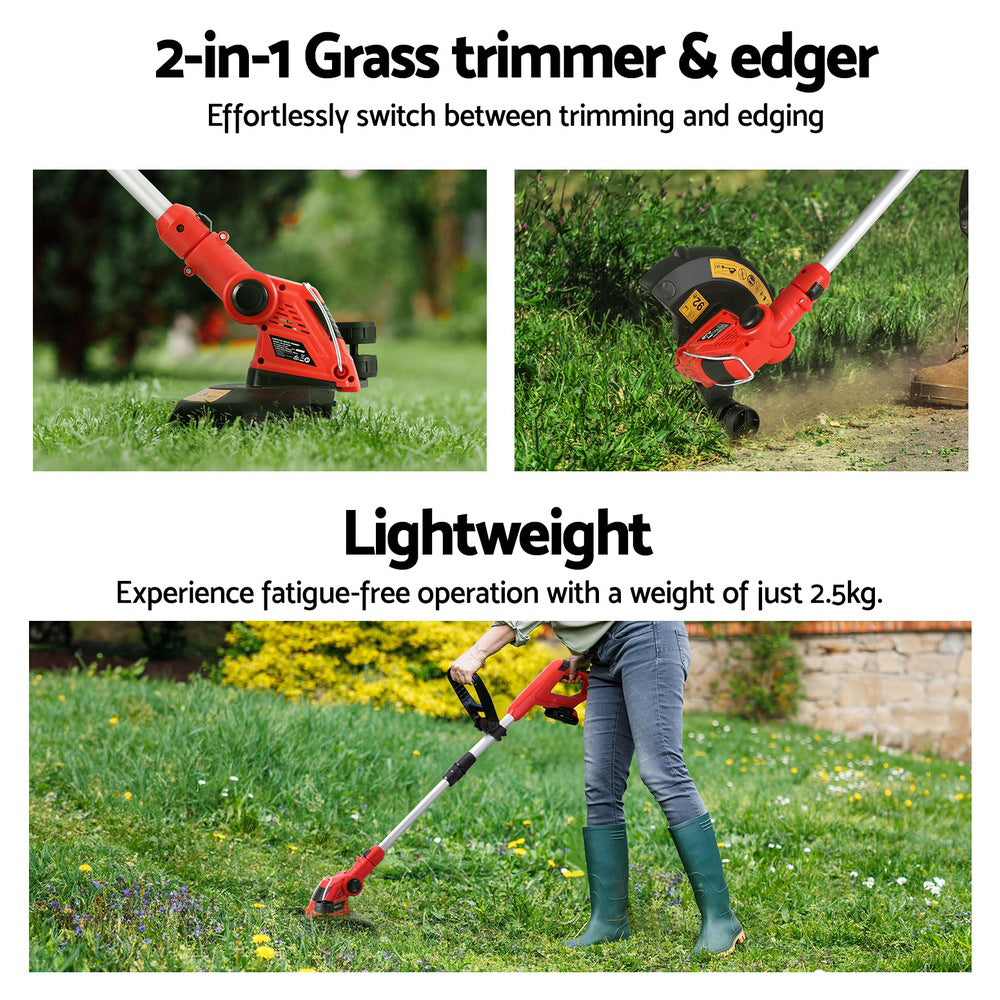 Marlook 20V Cordless Line Trimmer Lawn Whipper Grass Snipper