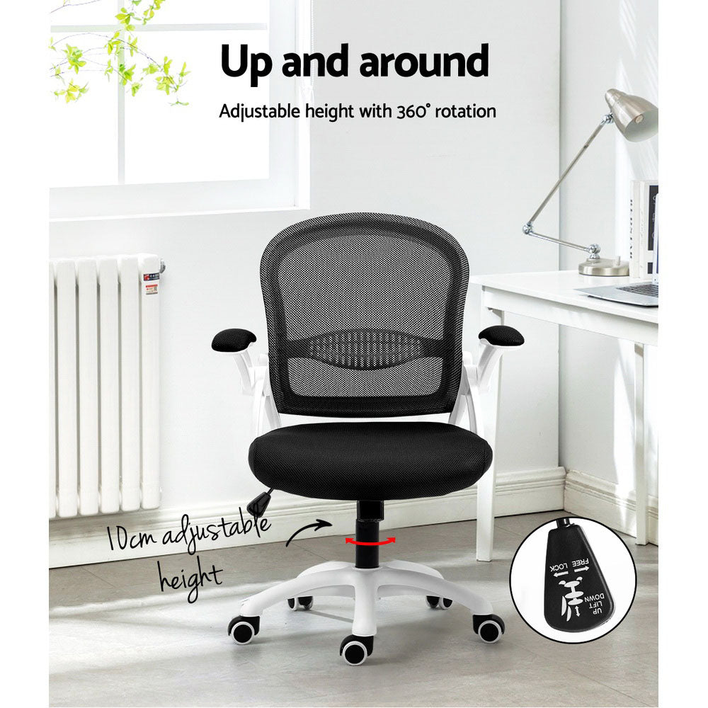 Marlook Mesh Office Chair Mid Back Black