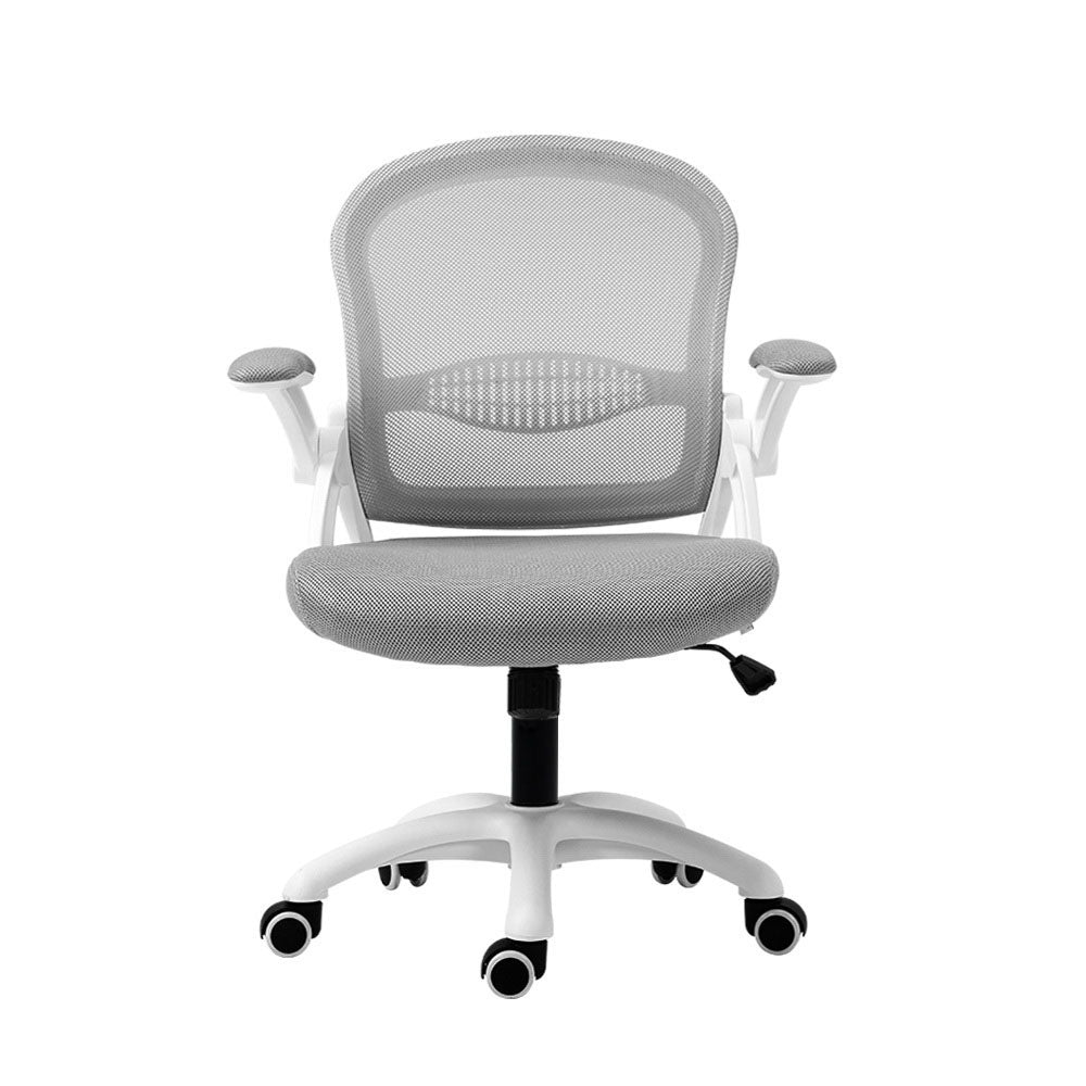 Marlook Mesh Office Chair Mid Back Grey