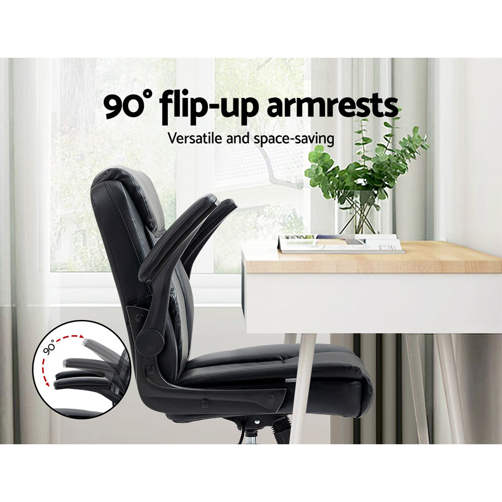 Marlook Executive Office Chair Mid Back Black