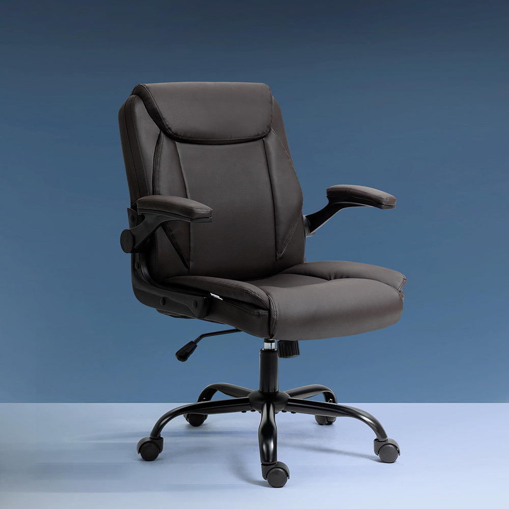 Marlook Executive Office Chair Mid Back Brown