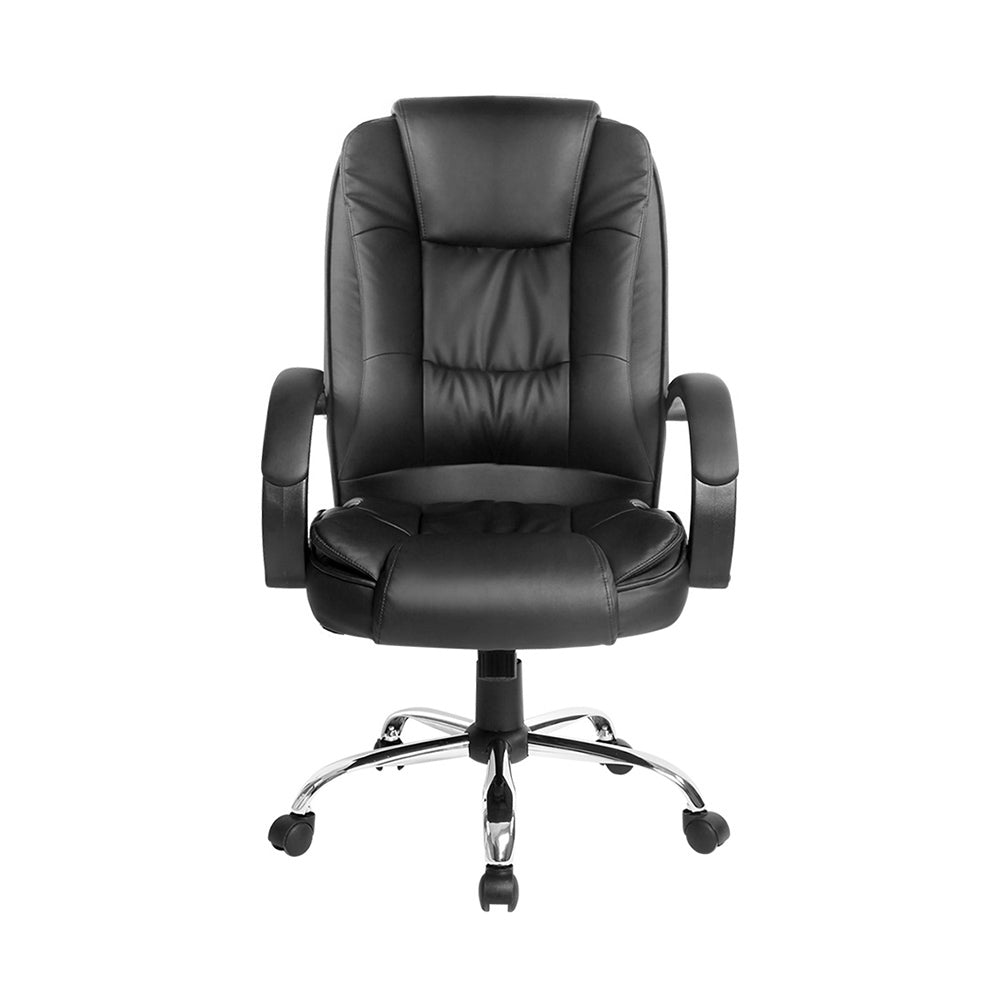 Marlook Executive Office Chair Leather Tilt Black