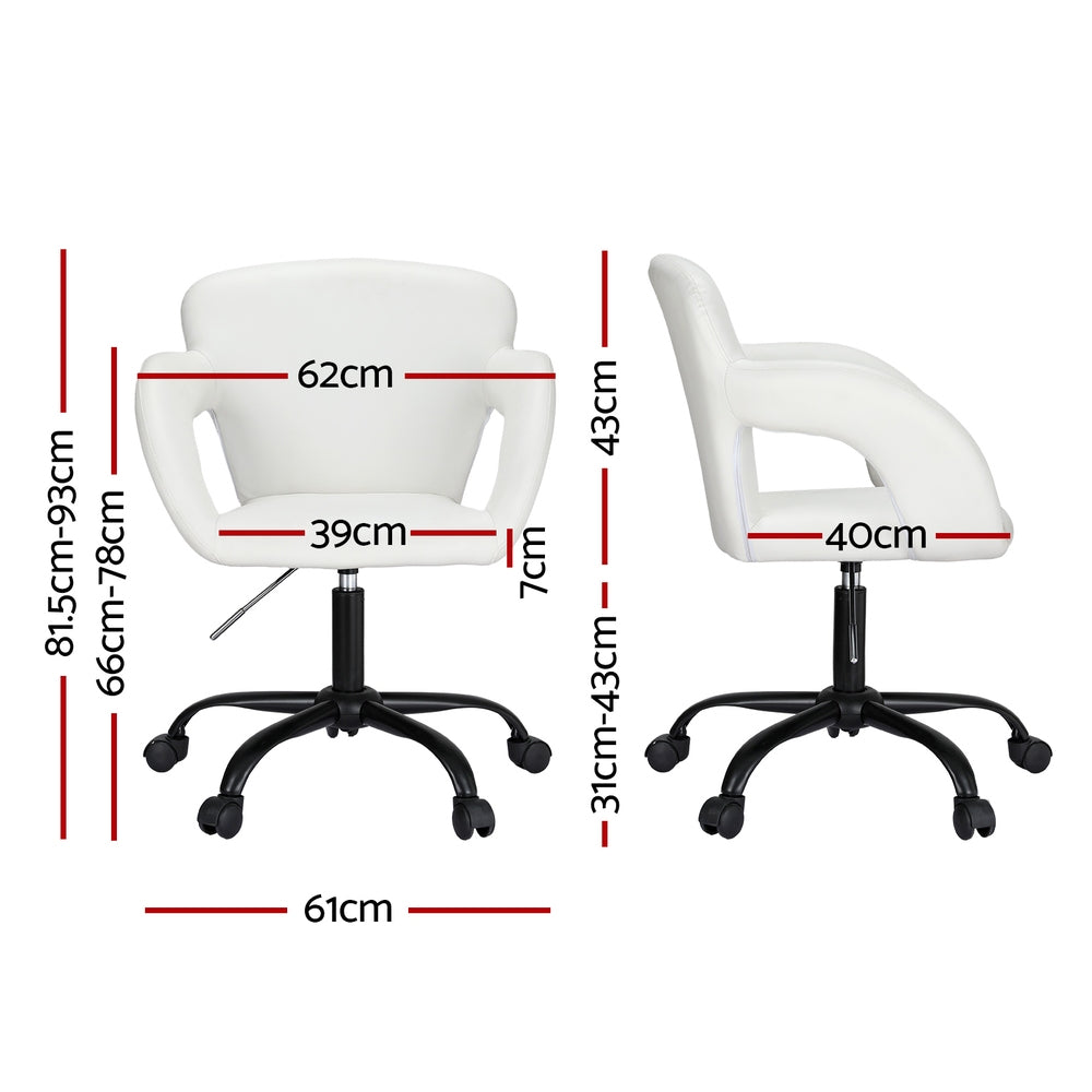Marlook Office Chair Mid Back White