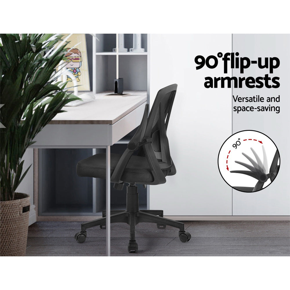 Marlook Mesh Office Chair Mid Back Black