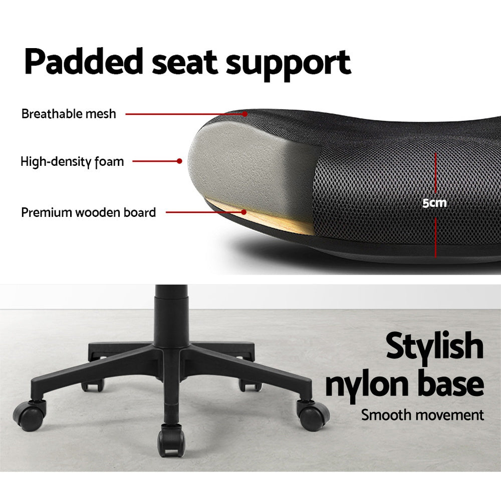 Marlook Mesh Office Chair Mid Back Black