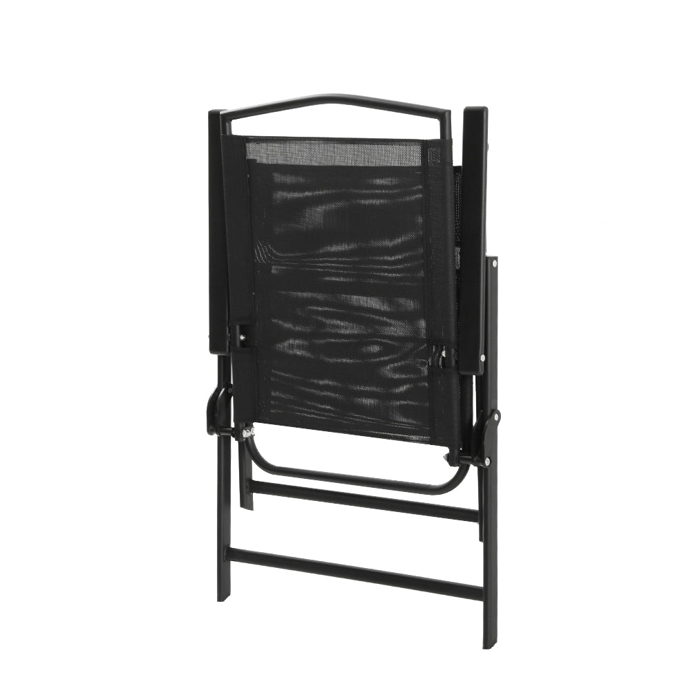 Marlook Outdoor Chairs Portable Folding Camping Chair Steel Patio Furniture
