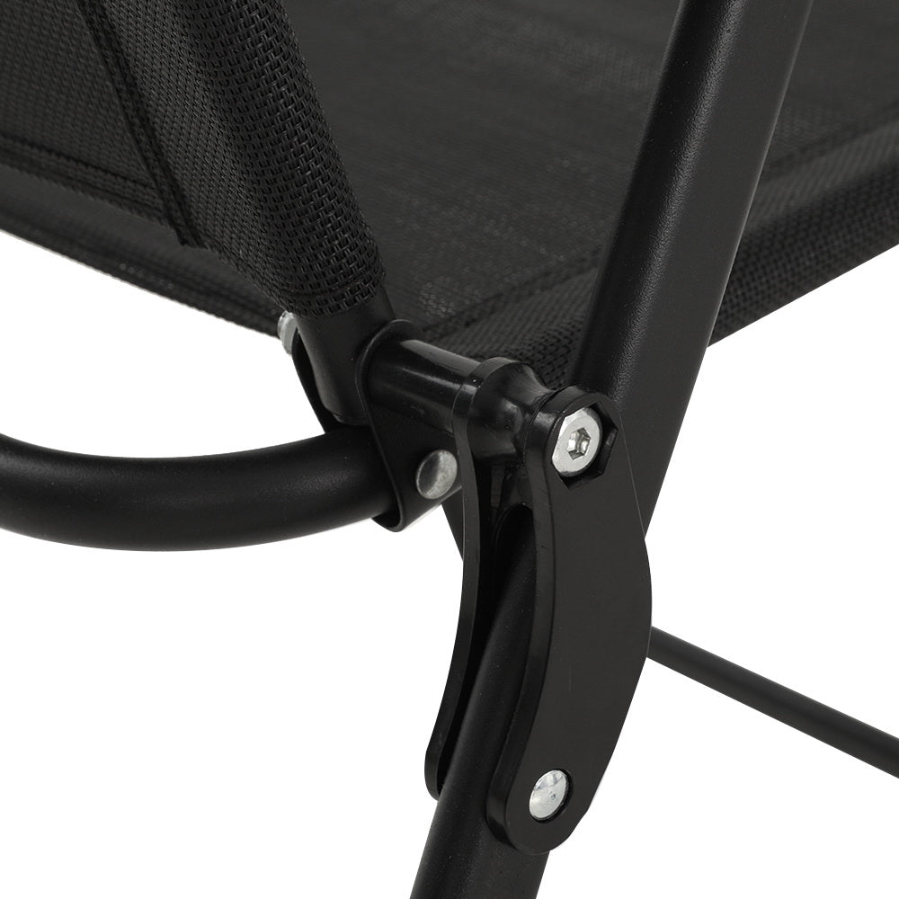 Marlook Outdoor Chairs Portable Folding Camping Chair Steel Patio Furniture