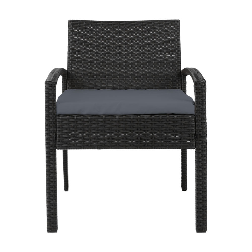 Marlook Outdoor Dining Chairs Patio Furniture Rattan Lounge Chair Cushion Felix