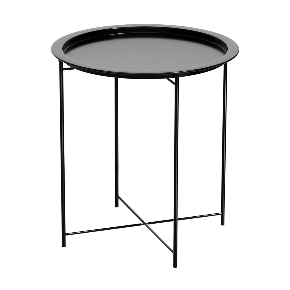 Marlook Coffee Side Table Steel Outdoor Furniture Indoor Desk Patio Garden
