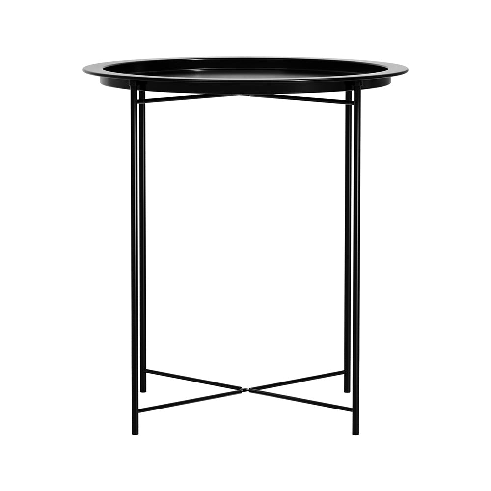 Marlook Coffee Side Table Steel Outdoor Furniture Indoor Desk Patio Garden