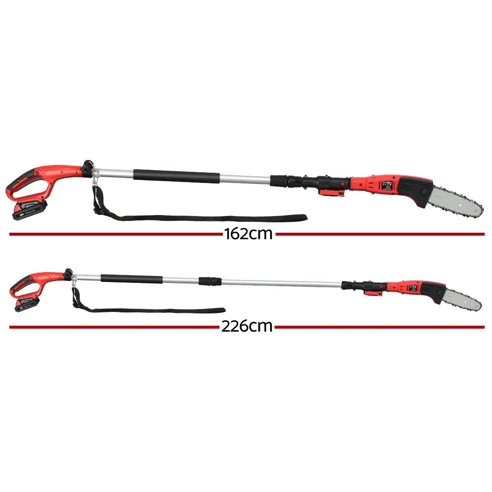 Marlook Chainsaw Cordless Pole Chain Saw 20V 8inch Pruner Battery 2.7m Long Reach