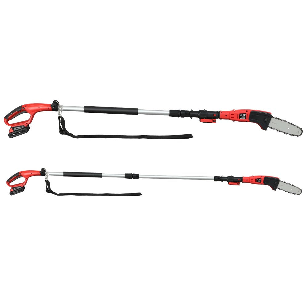 Marlook Chainsaw Cordless Pole Chain Saw 20V 8inch Pruner Battery 2.7m Long Reach