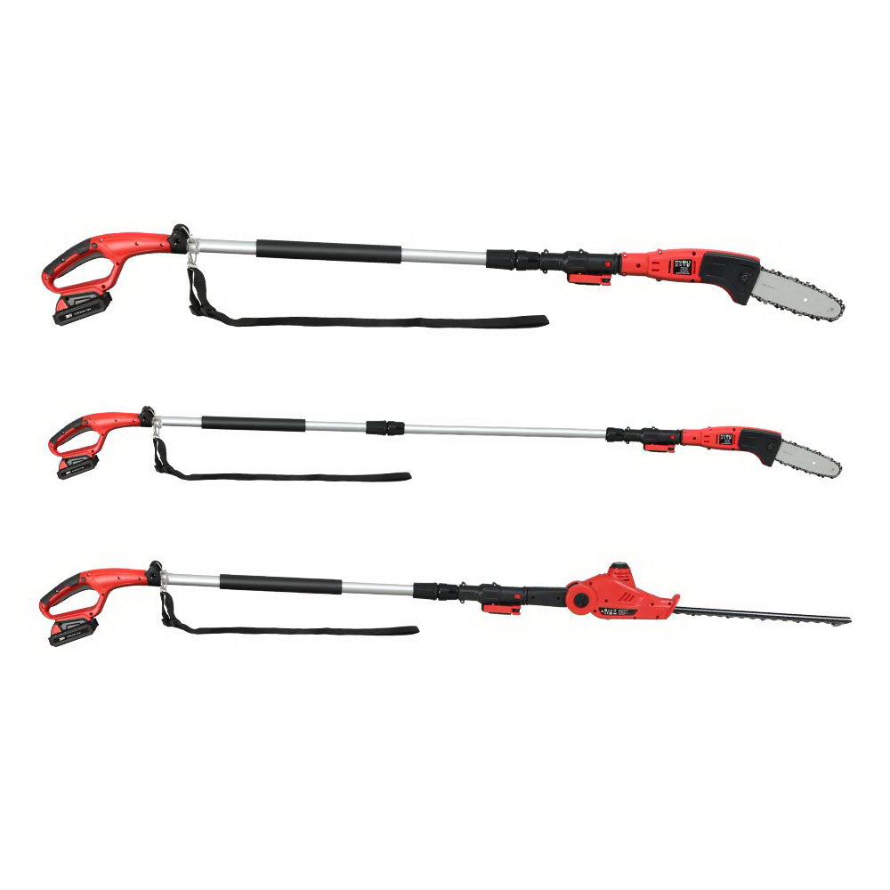 Marlook Chainsaw Trimmer Cordless Pole Chain Saw 20V 8inch Battery 2.7m Reach