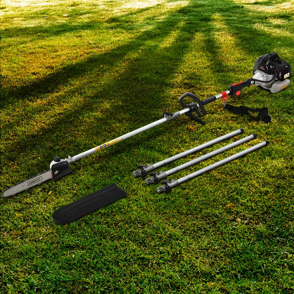 Marlook 62CC Pole Chainsaw 12in Chain Saw Petrol 5.6m Long Reach Black