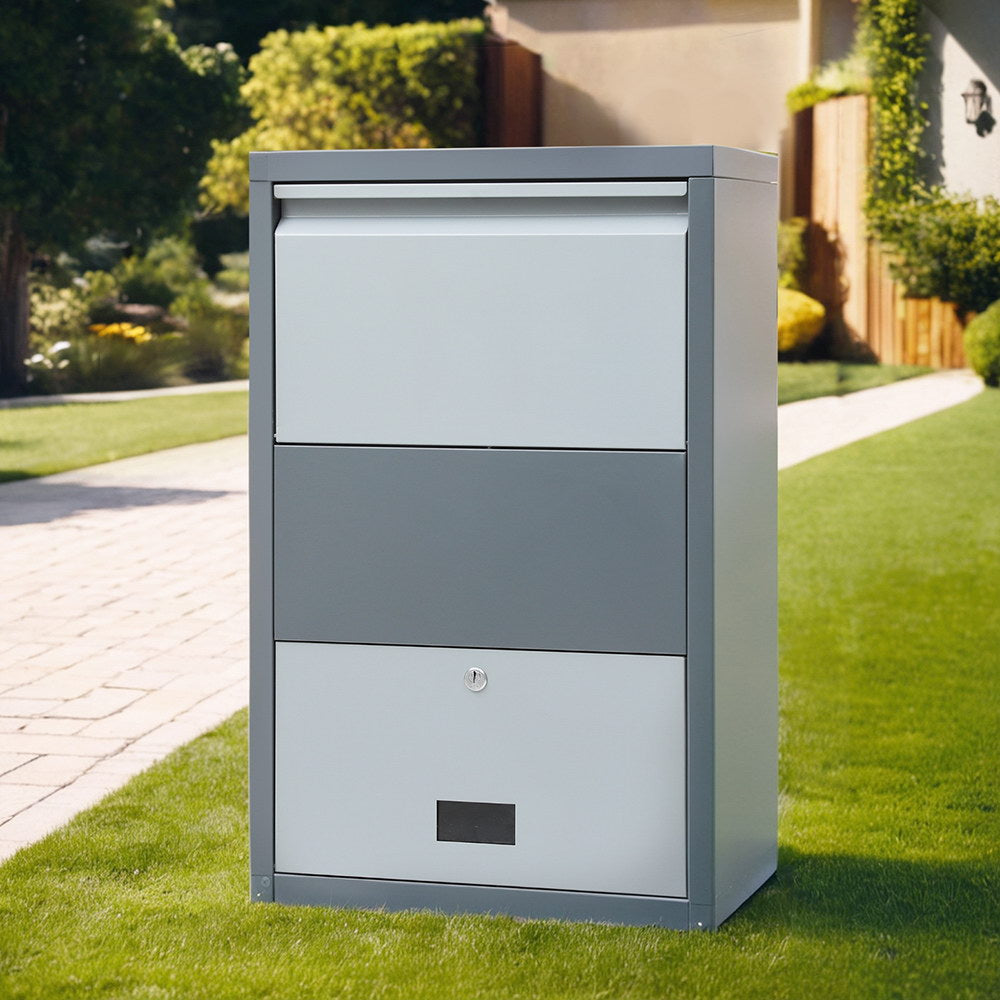 Marlook Parcel Letterbox Drop Box Package Grey