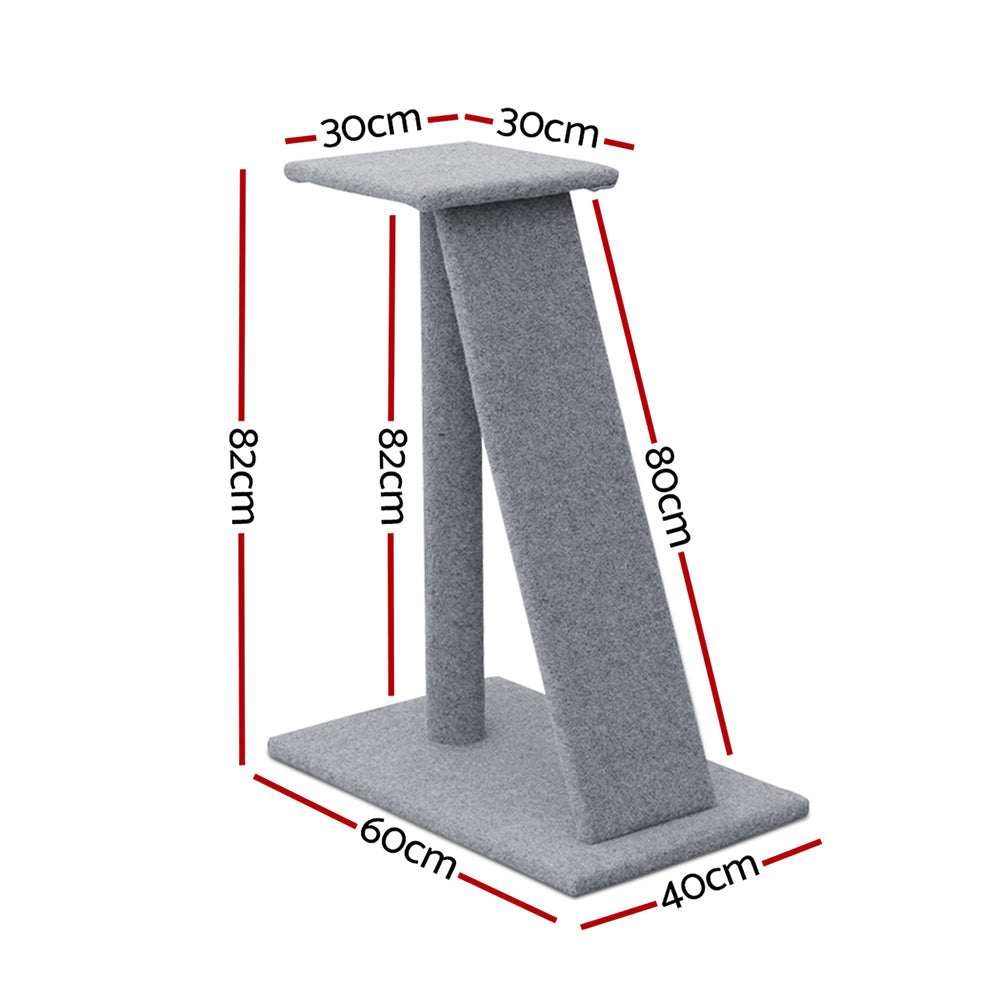 Marlook Cat Tree 82cm Scratching Post Tower Scratcher Condo Trees Climb House
