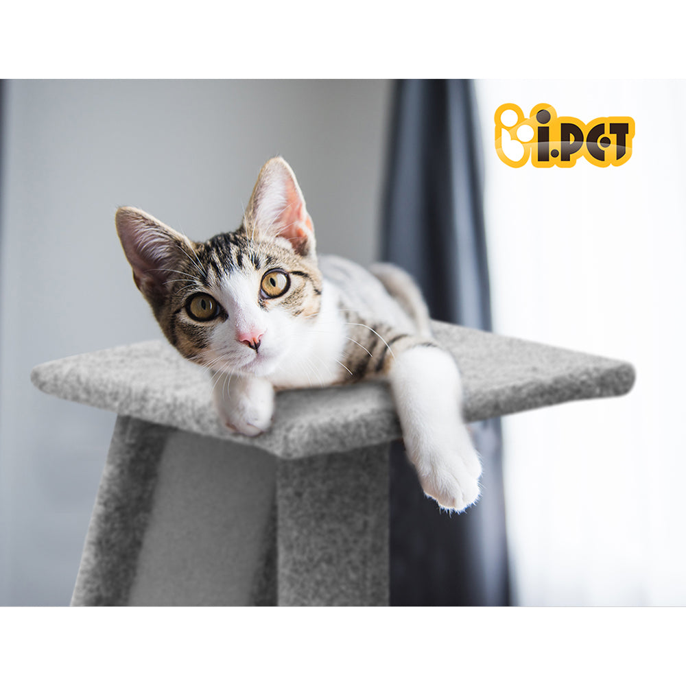 Marlook Cat Tree 82cm Scratching Post Tower Scratcher Condo Trees Climb House