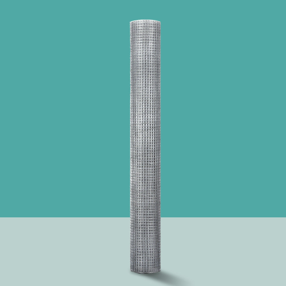 Marlook Poultry Chicken Fence Pet Netting Wire Mesh Roll Duck Goose Coop 15Mx120CM