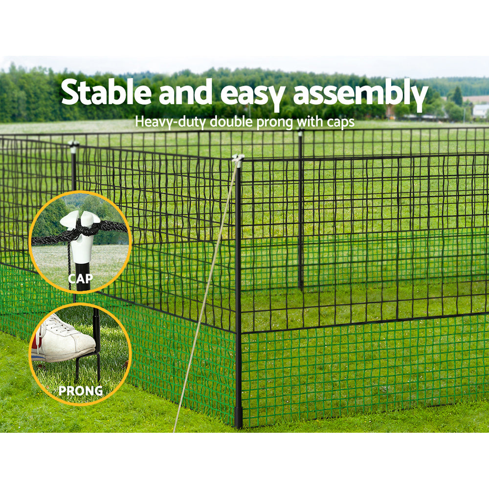 Marlook Chicken Fence Electric 25Mx125CM Poultry Netting