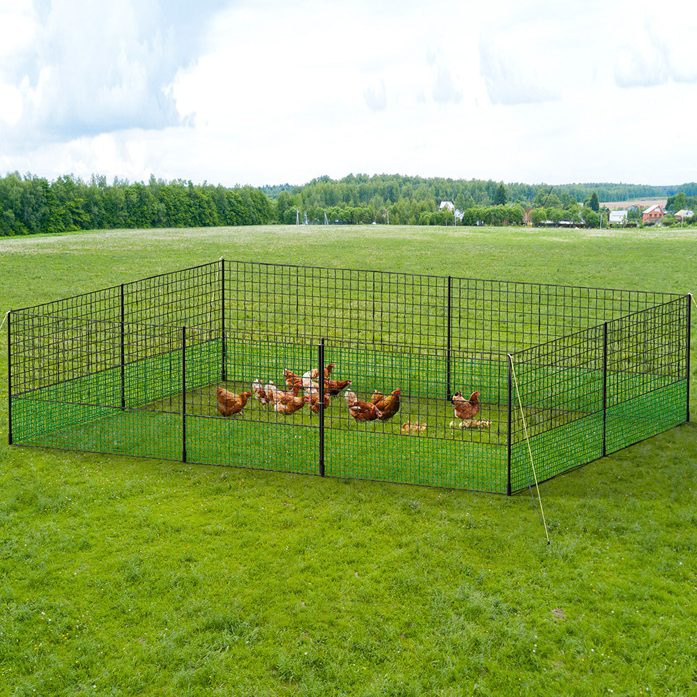 Marlook Chicken Fence Electric 25Mx125CM Poultry Netting