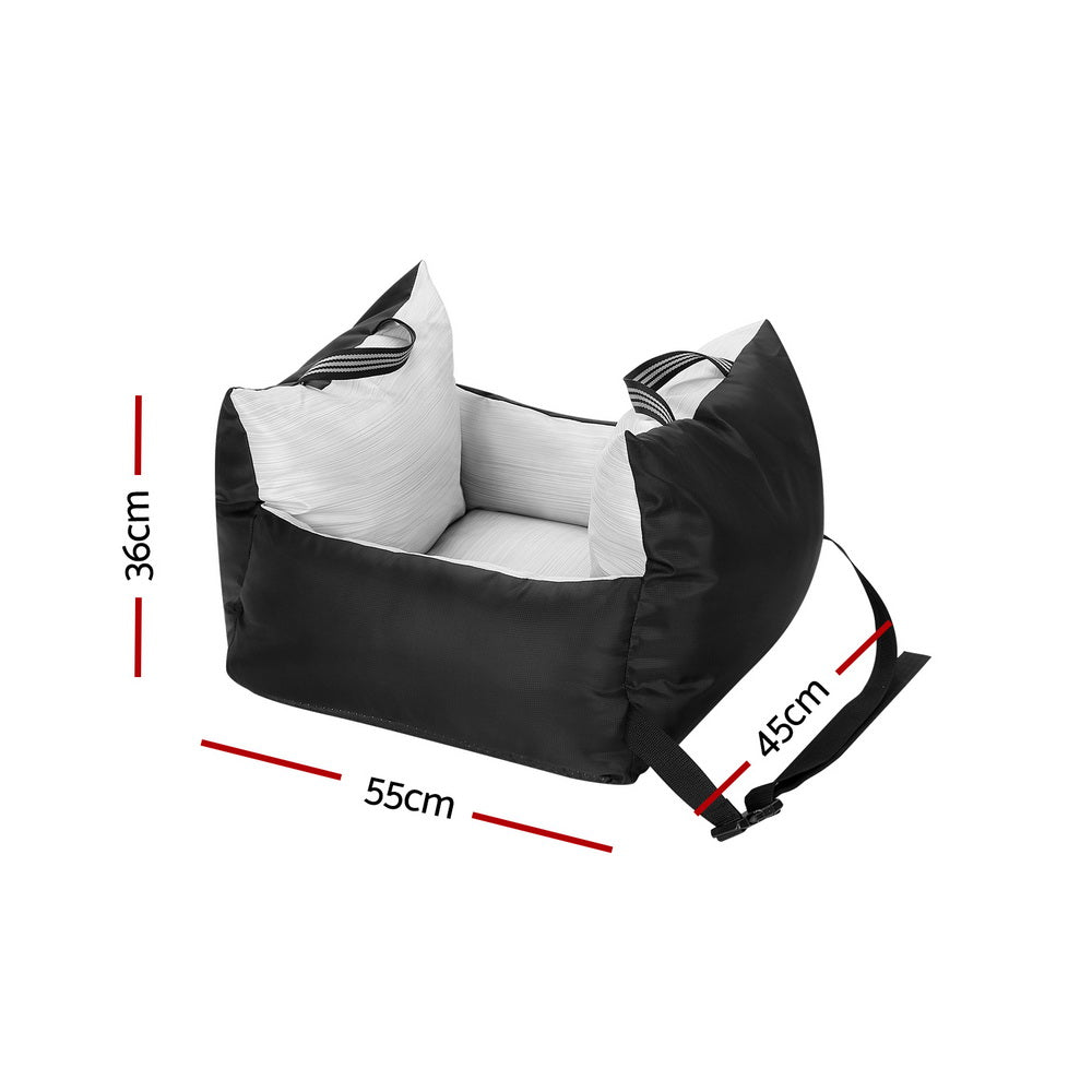 Marlook Dog Car Seat Booster Cover Dog Bed Portable Waterproof Belt Non Slip