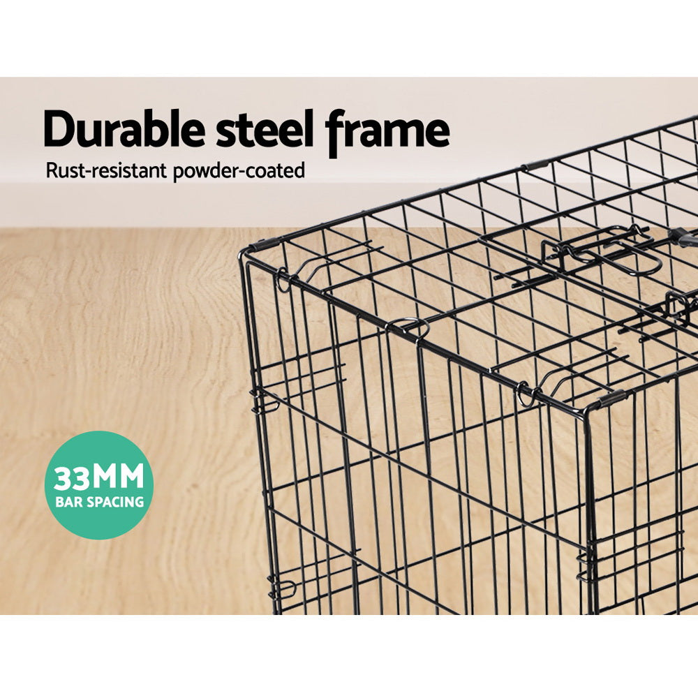Marlook 36" Dog Cage Crate Kennel 3 Doors