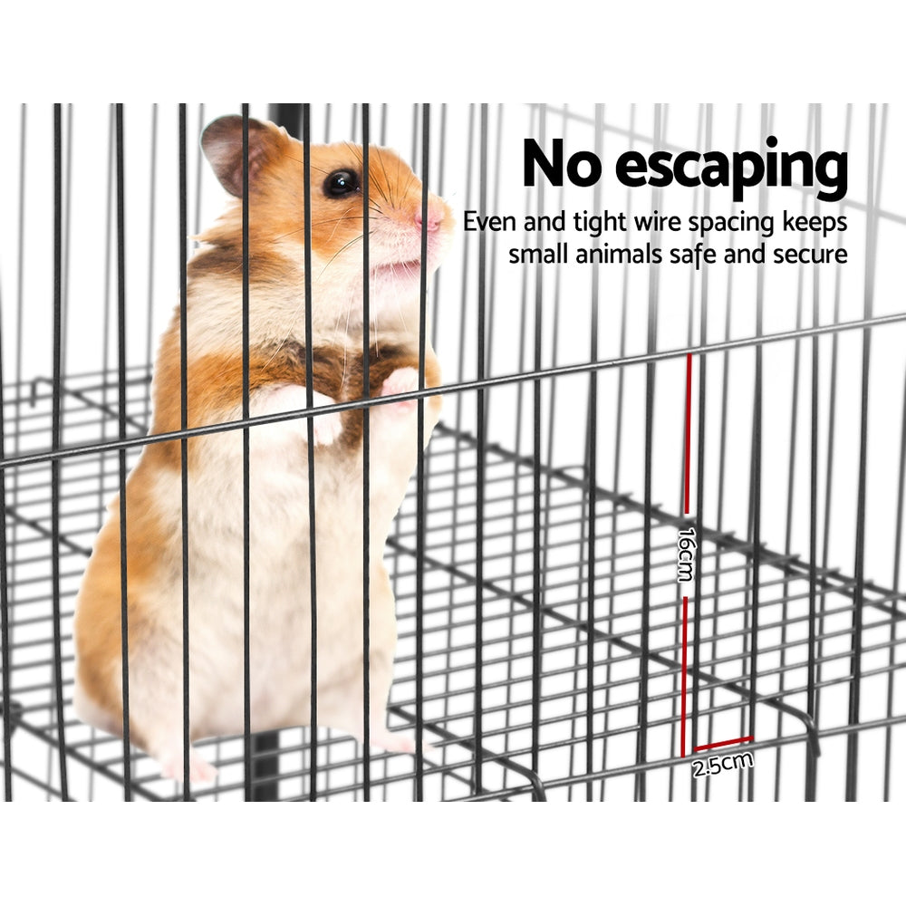 Marlook Rabbit Cage 142cm Hutch 4 Level Bird Guinea Pig Ferret